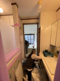 上質な空間を優雅に彩るラピシアカウンター　世田谷区H様邸